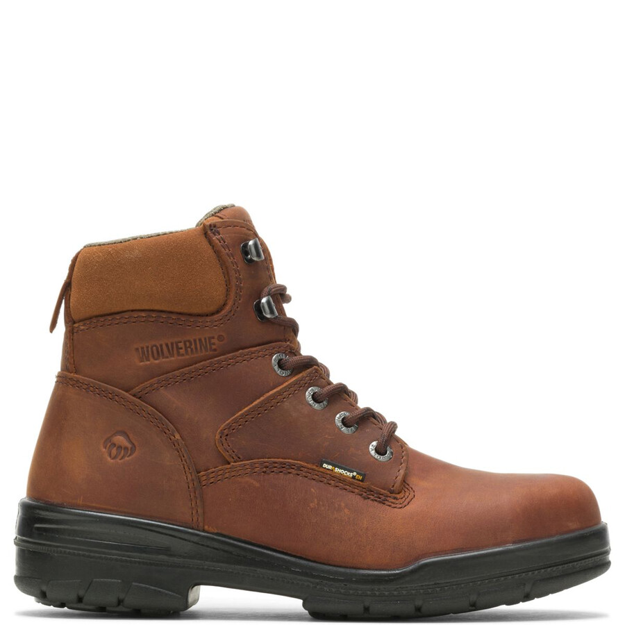 durashocks antideslizante y puntera de acero de 6 bota de trabajo