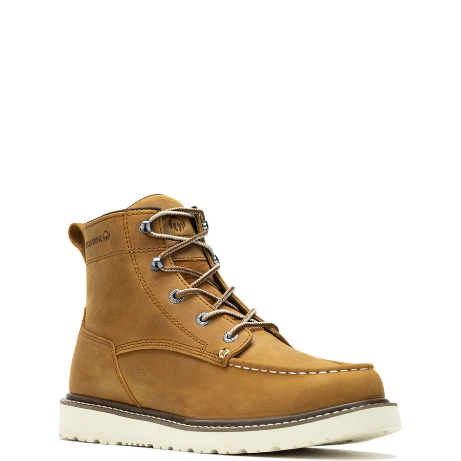 comercio cuña sin forro 6 moc toe-bota de trabajo