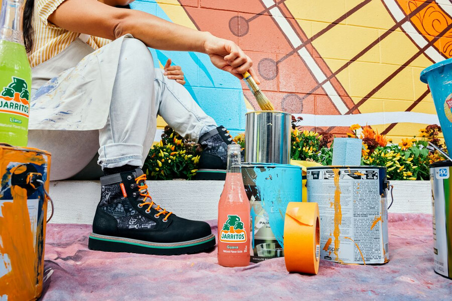 wolverine y jarritos de comercio de la cuña de arranque