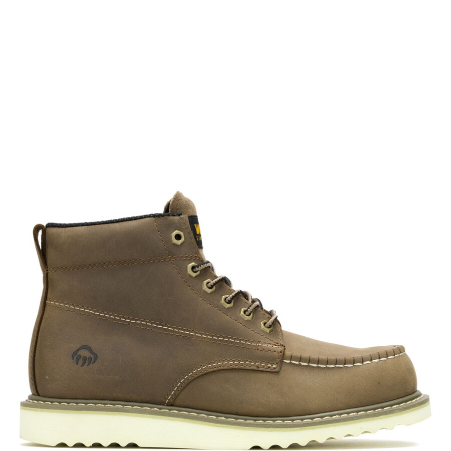 aprendiz de cuña de 6 moc toe-bota de trabajo