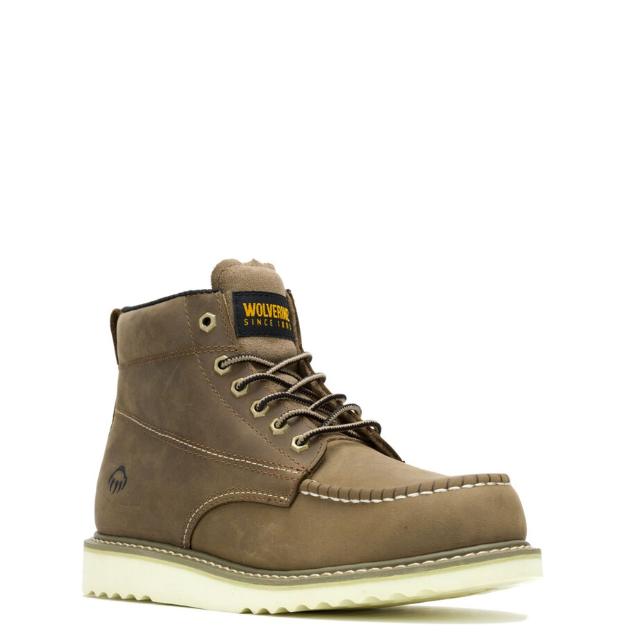 aprendiz de cuña de 6 moc toe-bota de trabajo