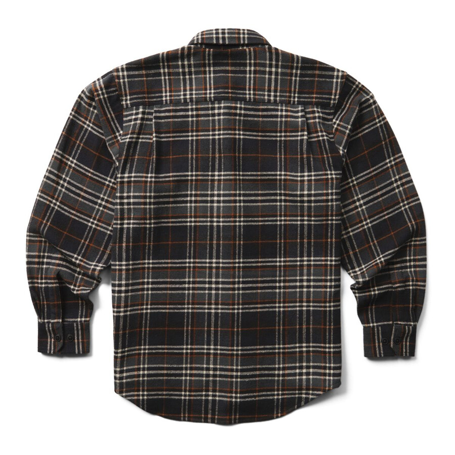 glaciar de peso pesado de manga larga camisa de franela
