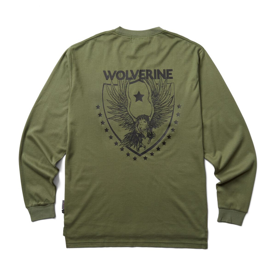 fr manga larga camiseta estampada