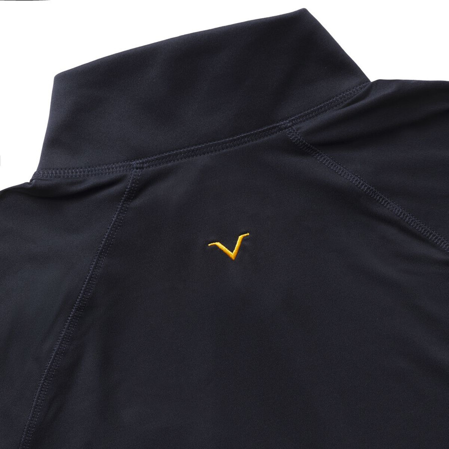 wolverine x valientes de la universidad de michigan sol-stop eco de la mitad zip
