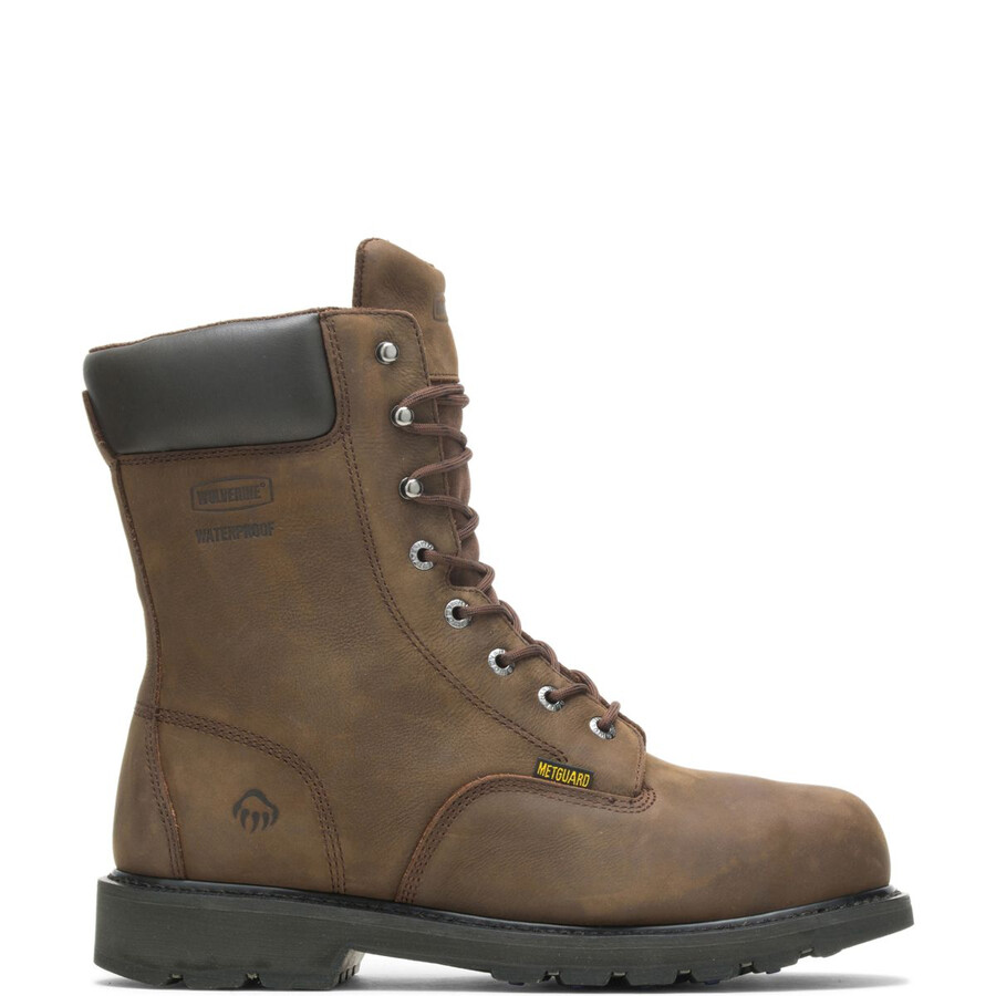 mckay impermeable puntera de acero de 8 bota de trabajo