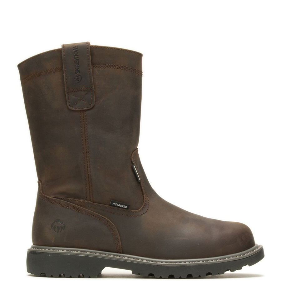 floorhand met-protector de puntera de acero wellington bota de trabajo