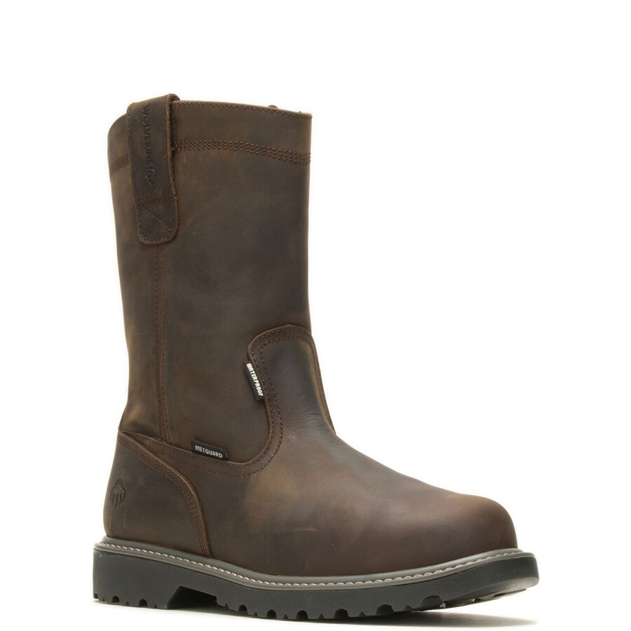 floorhand met-protector de puntera de acero wellington bota de trabajo