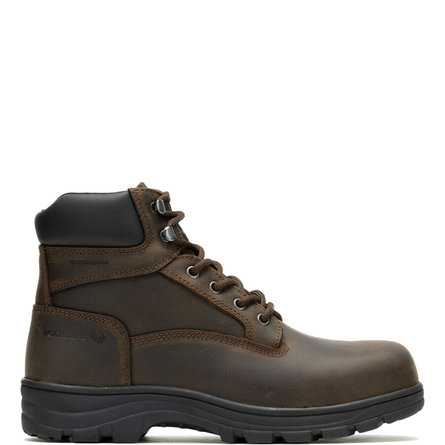 carlsbad impermeable de 6 de acero puntera de la bota de trabajo