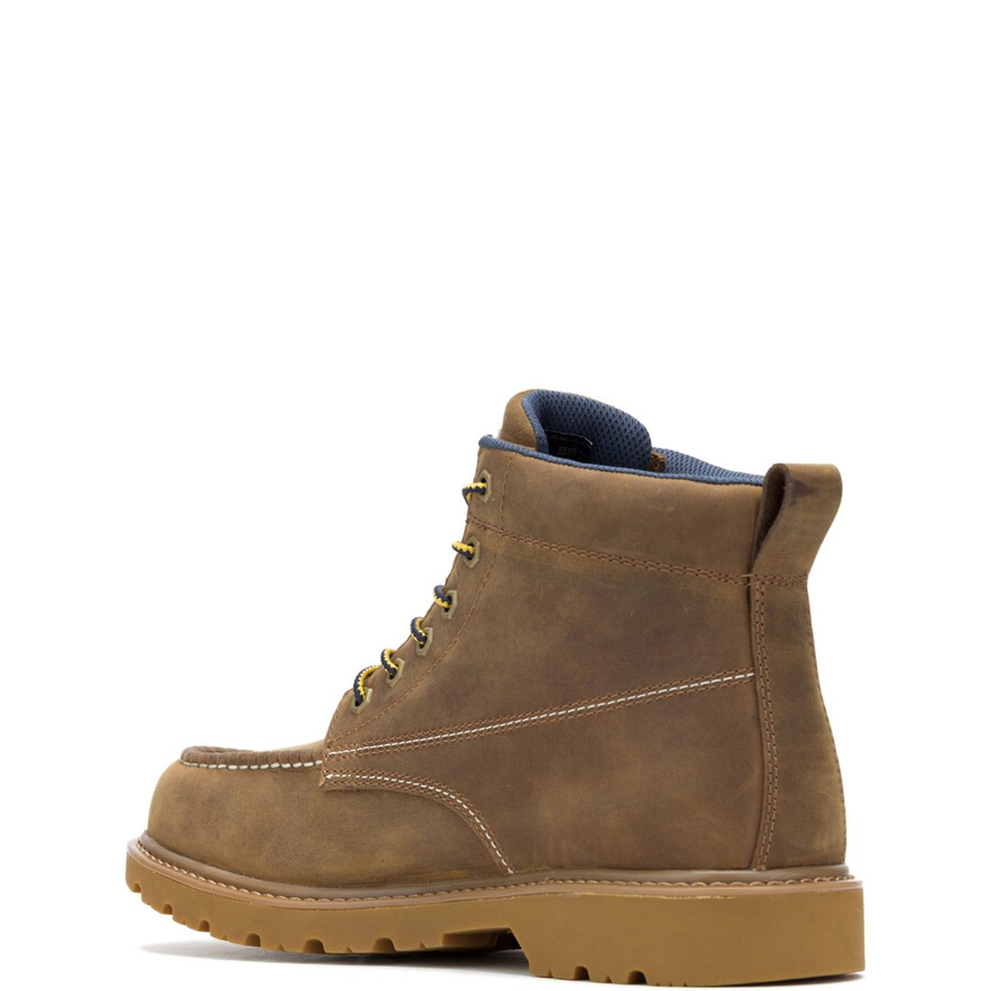 wolverine x valientes de la universidad de michigan floorhand moc toe bota de trabajo