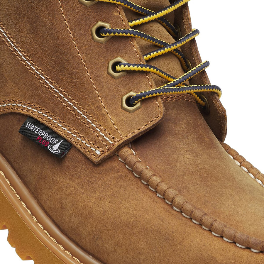 wolverine x valientes de la universidad de michigan floorhand moc toe bota de trabajo