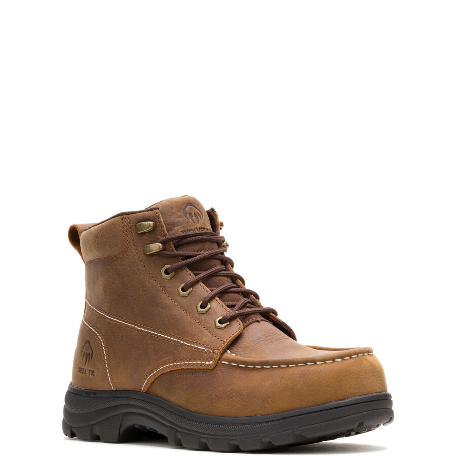 carlsbad 6 moc-dedo del pie de acero puntera de la bota de trabajo