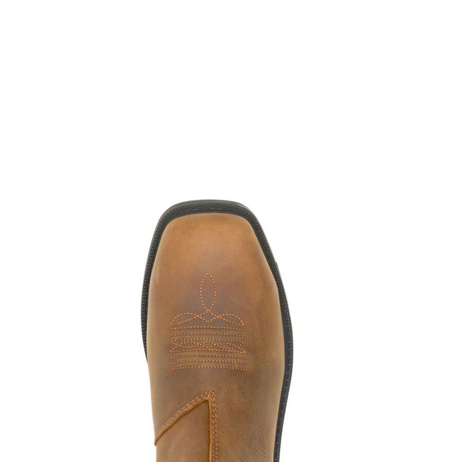 ganadero nivel chelsea slip-on de acero puntera de la bota de trabajo