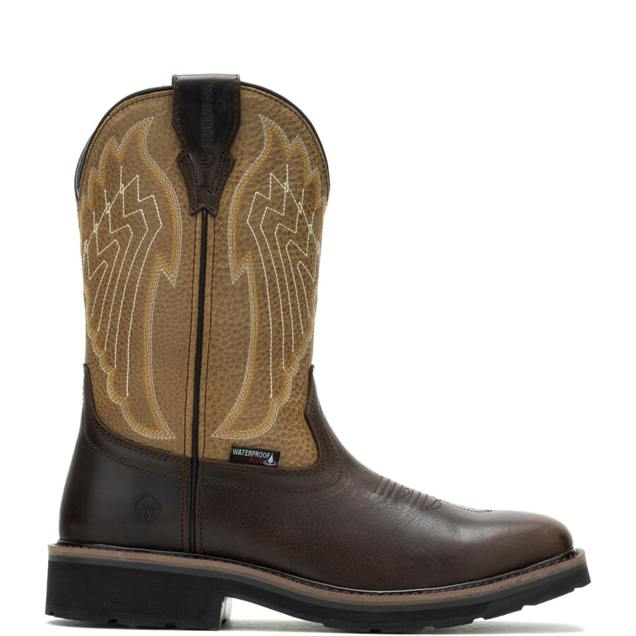 ganadero Águila impermeable puntera de acero wellington bota de trabajo