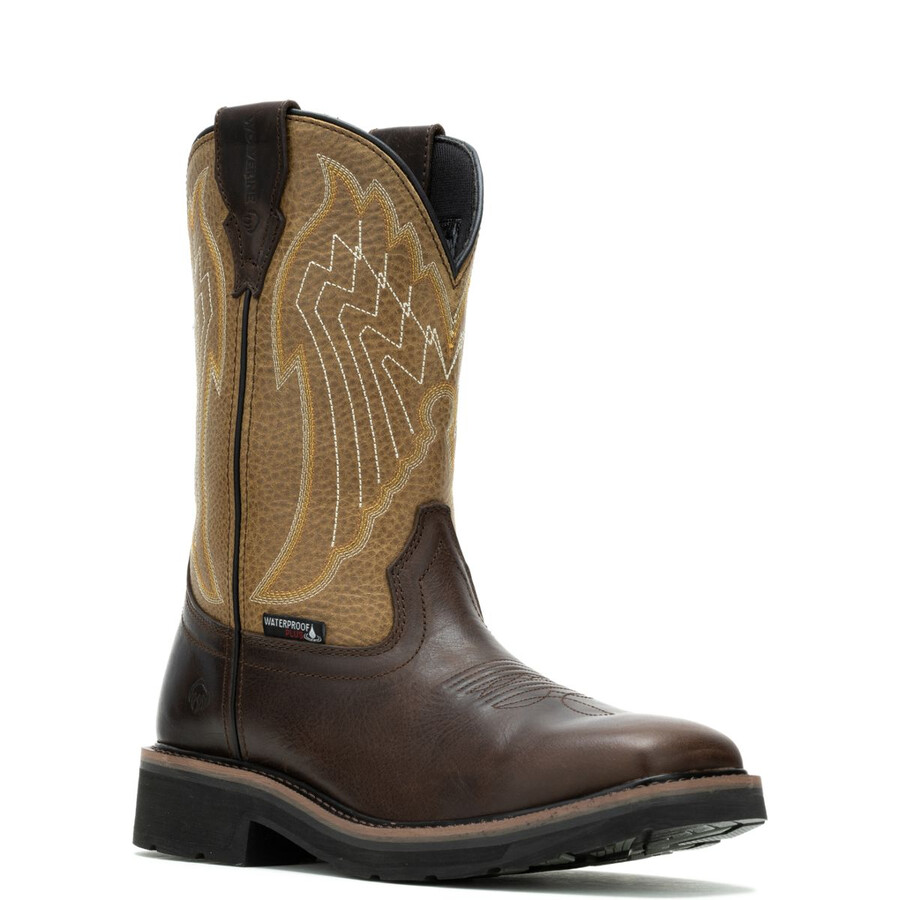 ganadero Águila impermeable puntera de acero wellington bota de trabajo