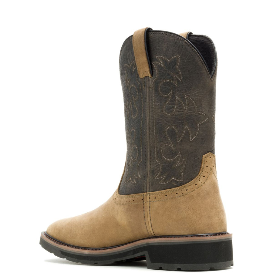 wolverine x jordan davis ganadero fleur-de-lis suave-toe impermeable wellington