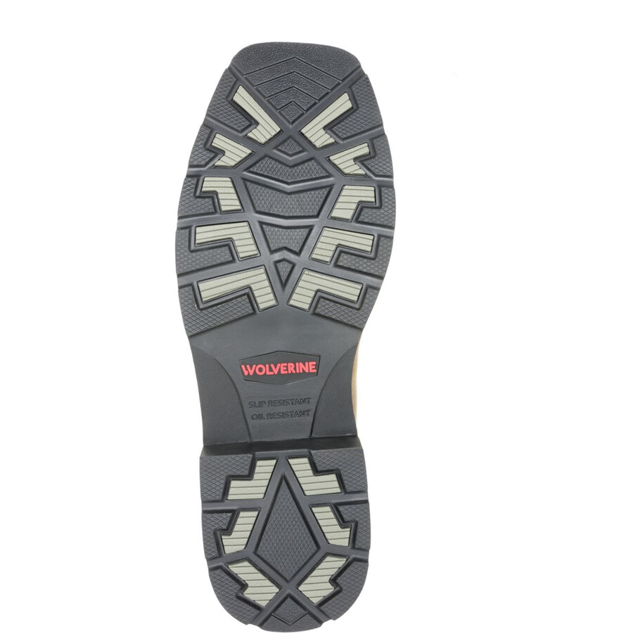 wolverine x jordan davis ganadero fleur-de-lis suave-toe impermeable wellington
