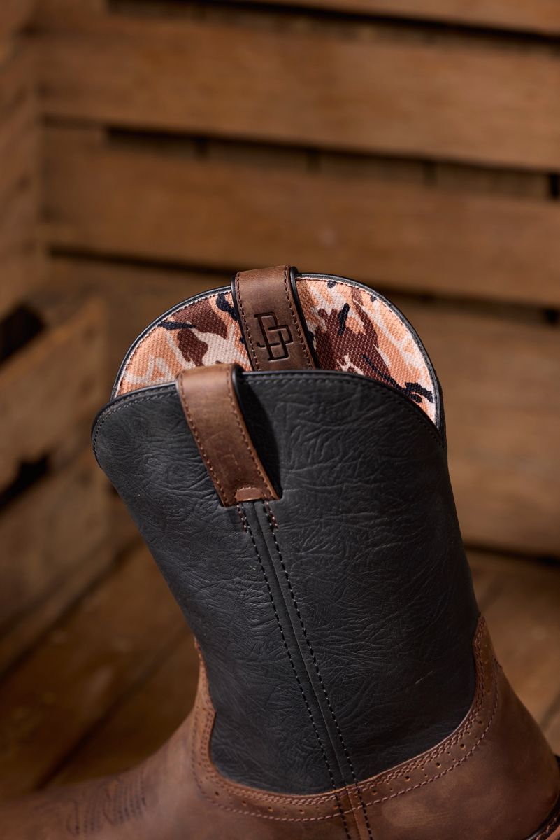 wolverine x jordan davis ganadero puntera de acero impermeable de wellington