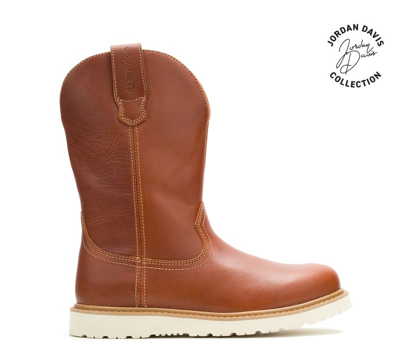 wolverine x jordan davis broncos de cuña suave de pies a wellington