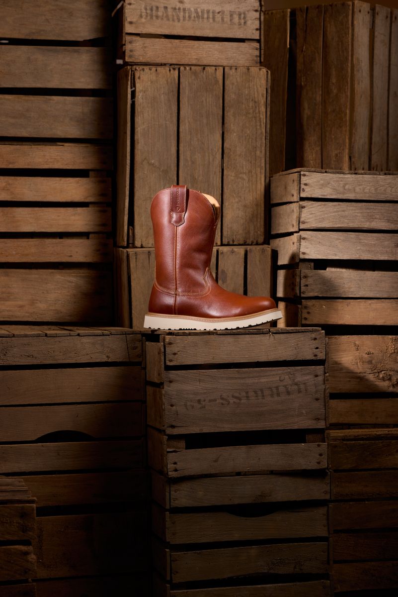wolverine x jordan davis broncos de cuña suave de pies a wellington
