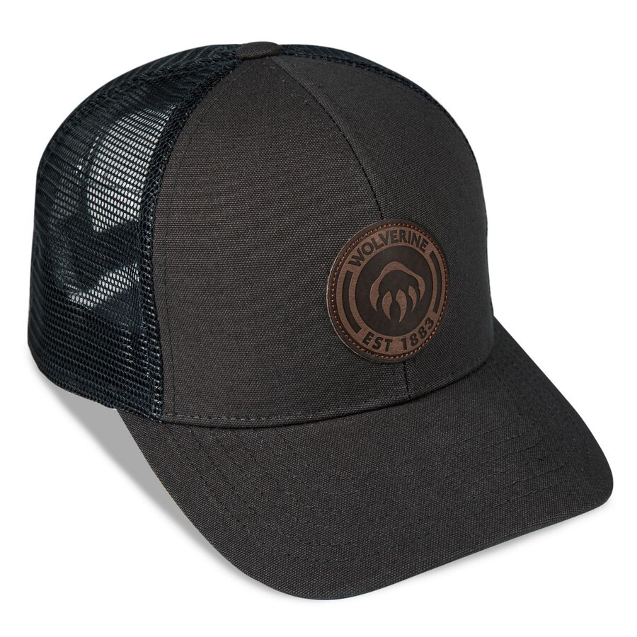 1883 parche de cuero gorra de camionero