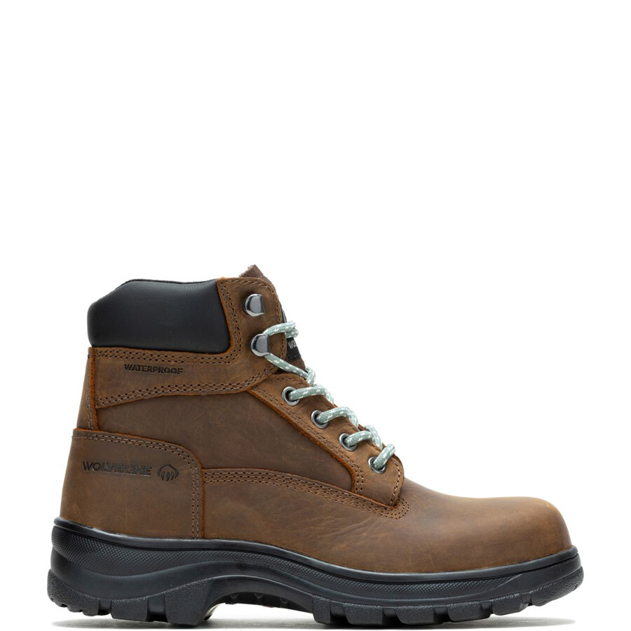 carlsbad 6 de acero puntera de la bota de trabajo