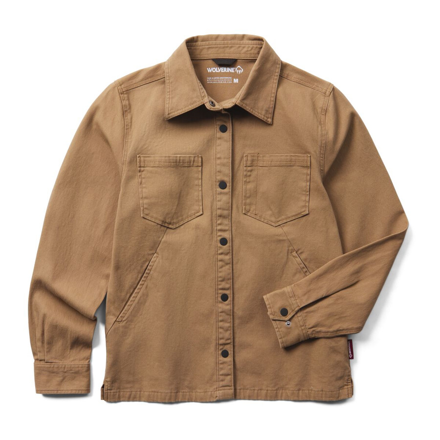 la trucha arco iris lienzo overshirt