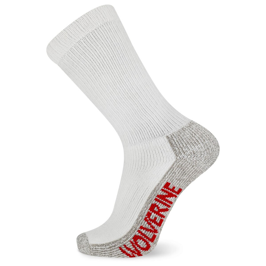 2-pk acero-dedo del pie redondo de algodón calcetín
